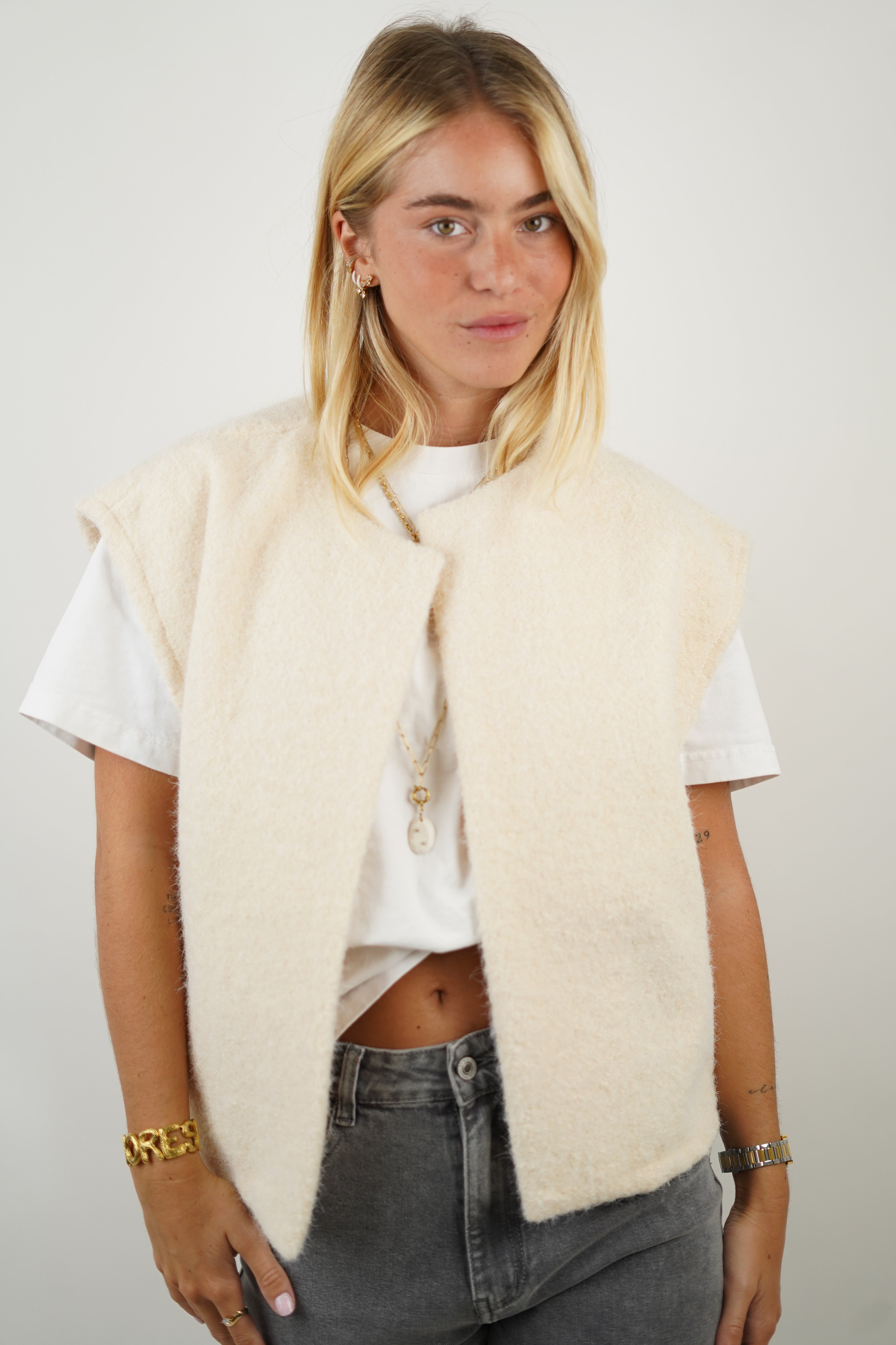 Ava | Gilet in Mohair Lussuoso