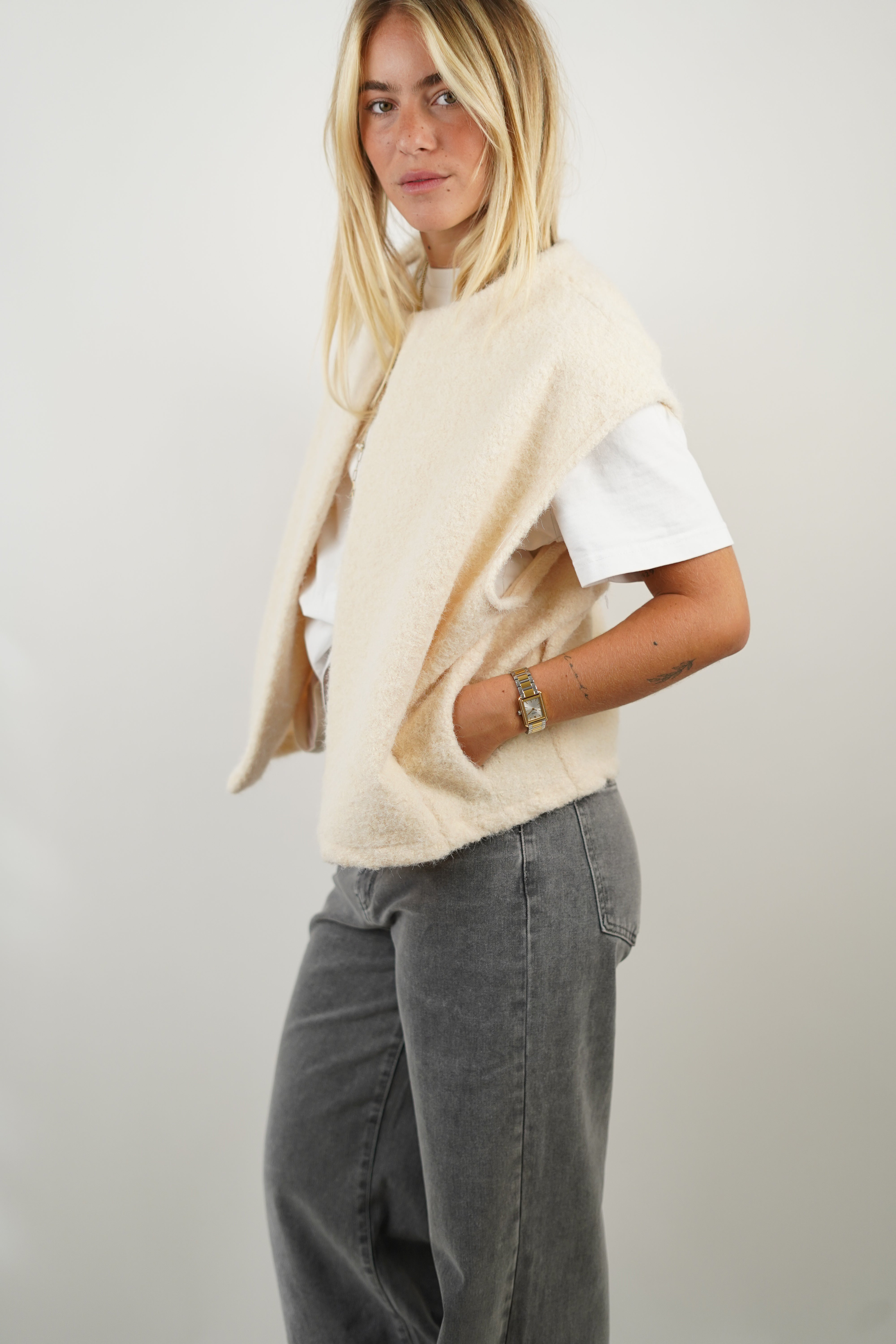 Ava | Gilet in Mohair Lussuoso