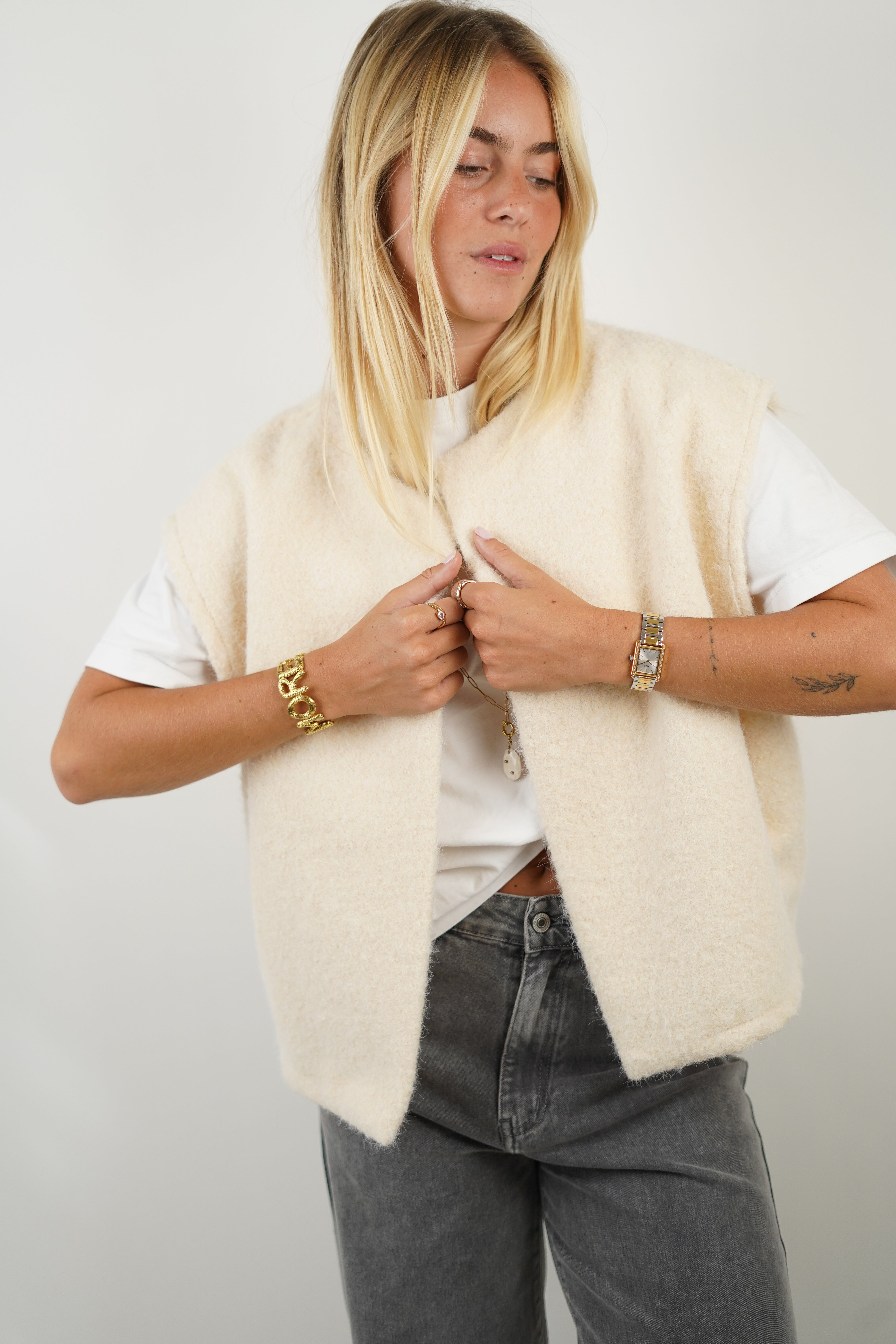 Ava | Gilet in Mohair Lussuoso