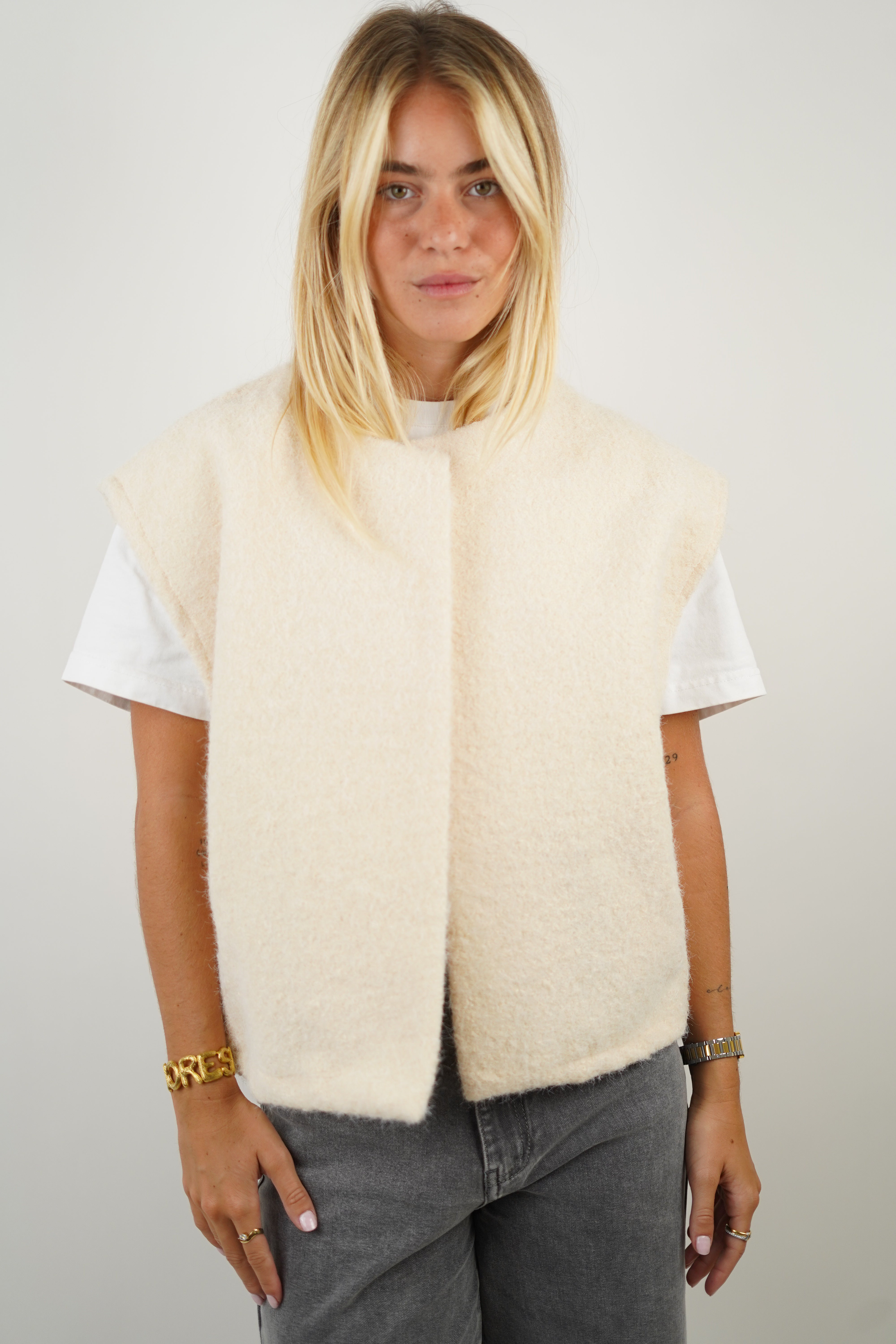 Ava | Gilet in Mohair Lussuoso