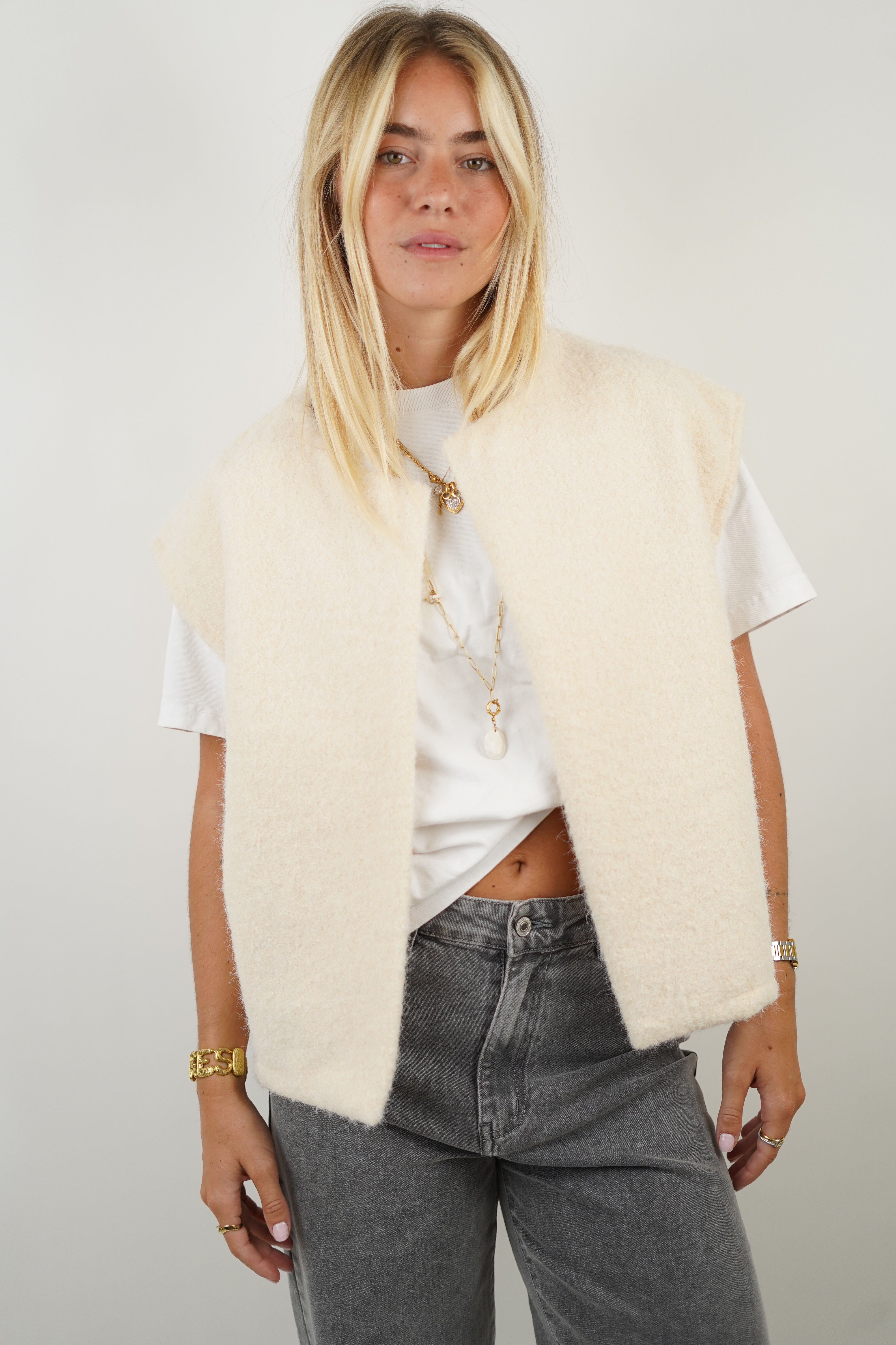 Ava | Gilet in Mohair Lussuoso