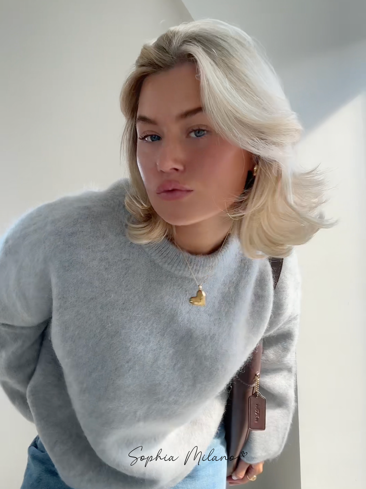 Sophia | Maglione Crewneck in Mohair