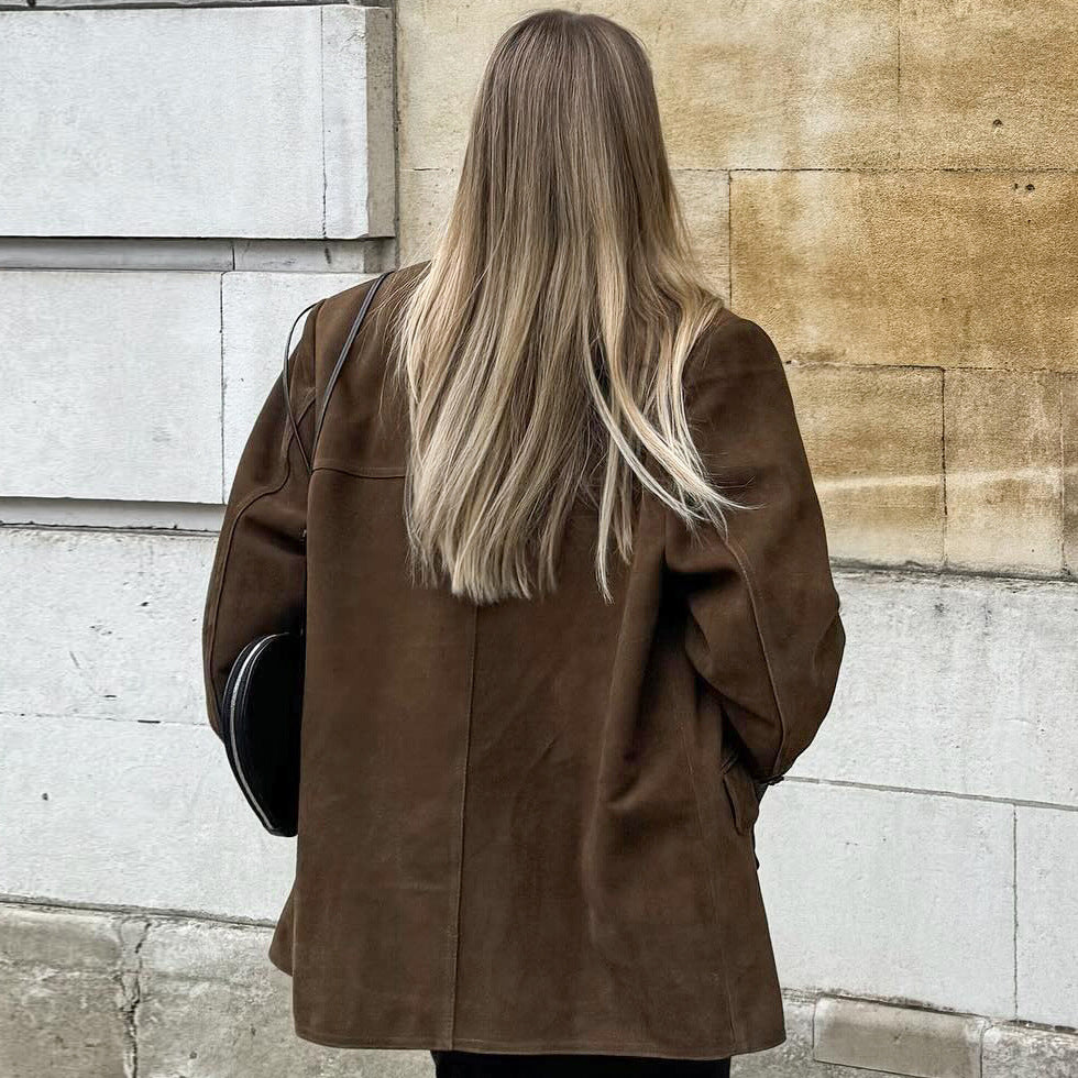 Dana | Giacca in Suede