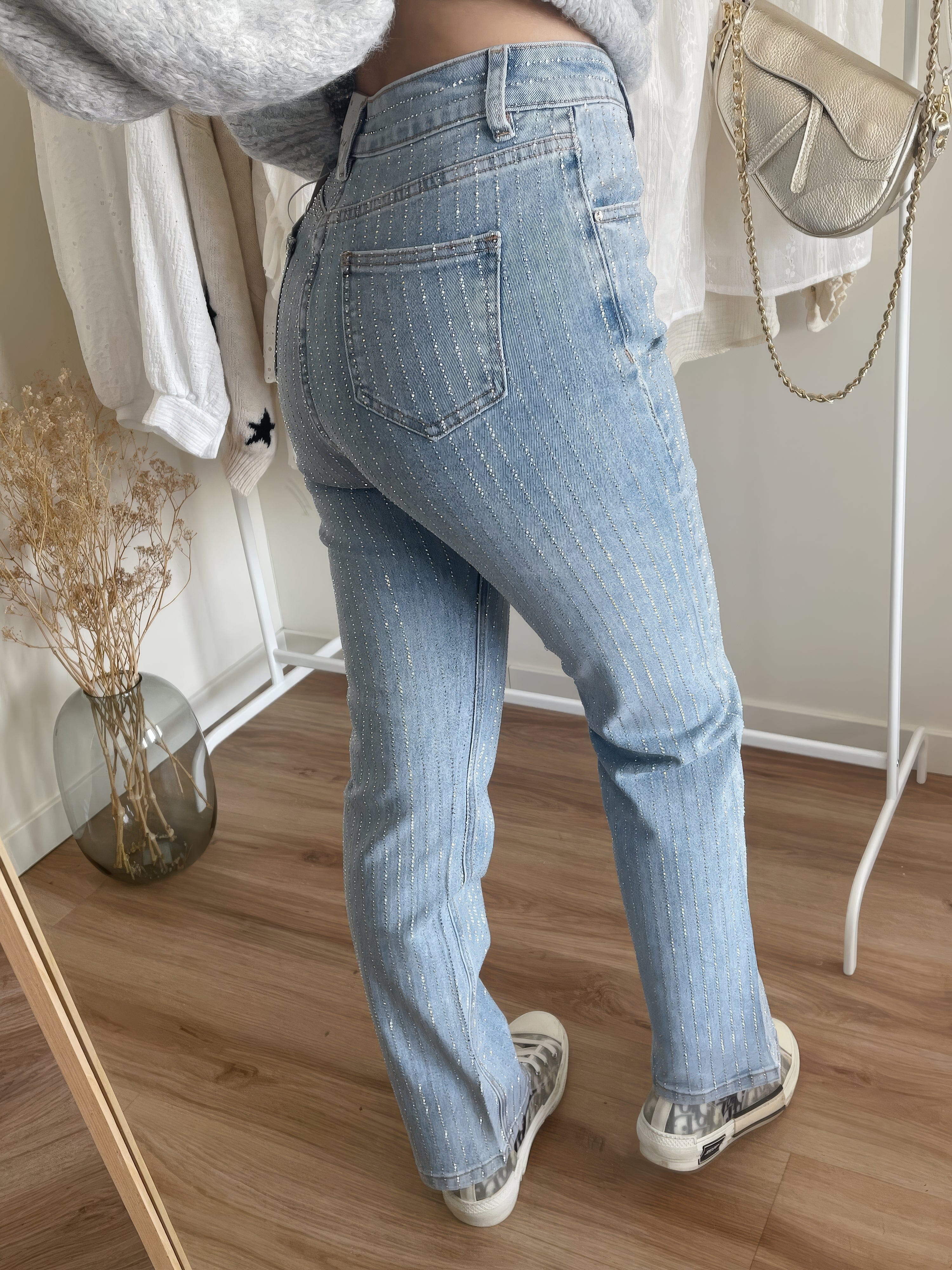 Valentina | Jeans Glitter Denim